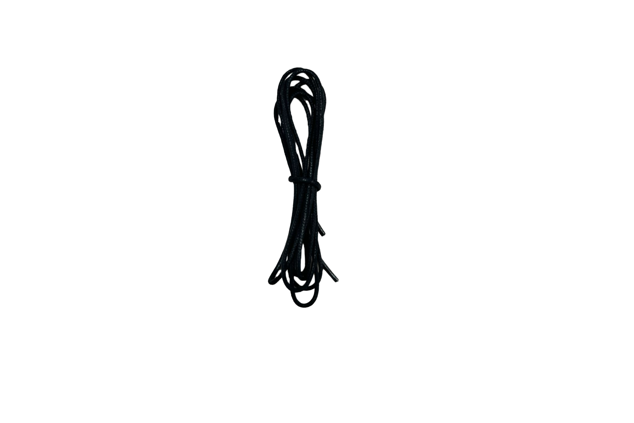 Cordón redondo negro de 90 cm