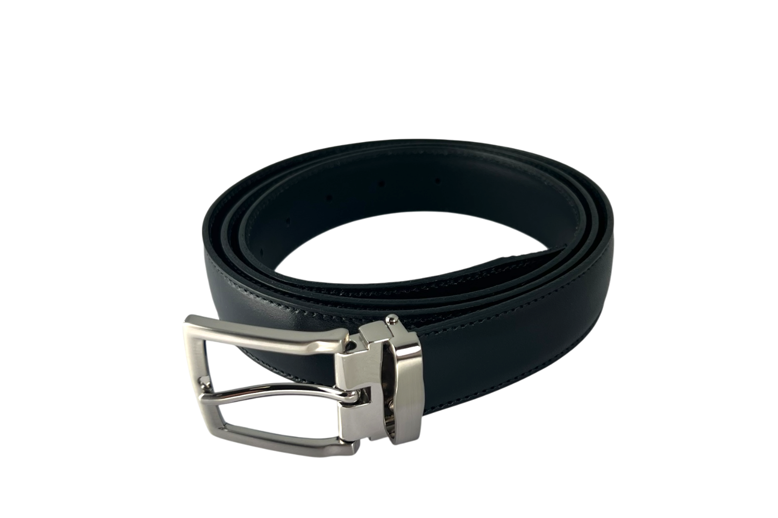 Cinto em pele preto